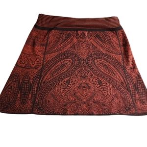 TITLE Nine Knit Paisley Sweater Skirt Excellent  Condition